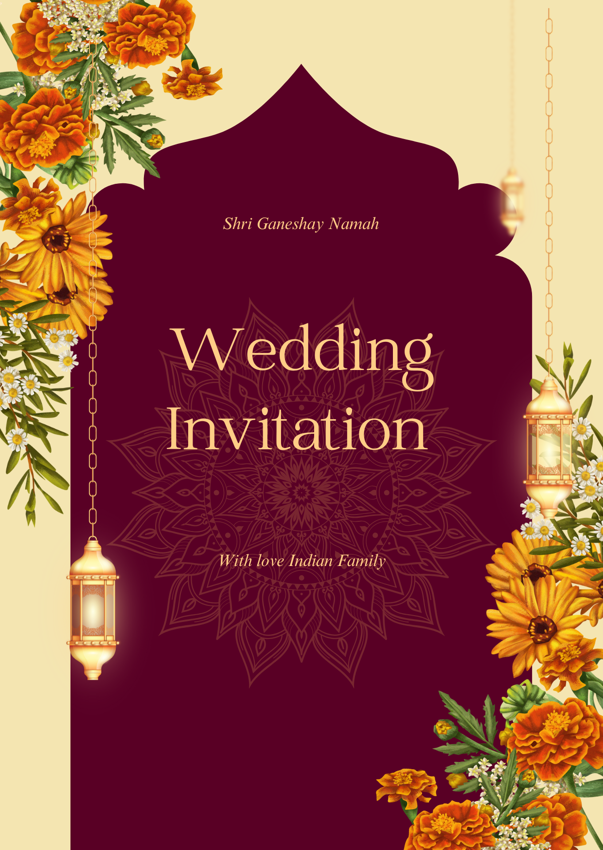 Invitation page 1