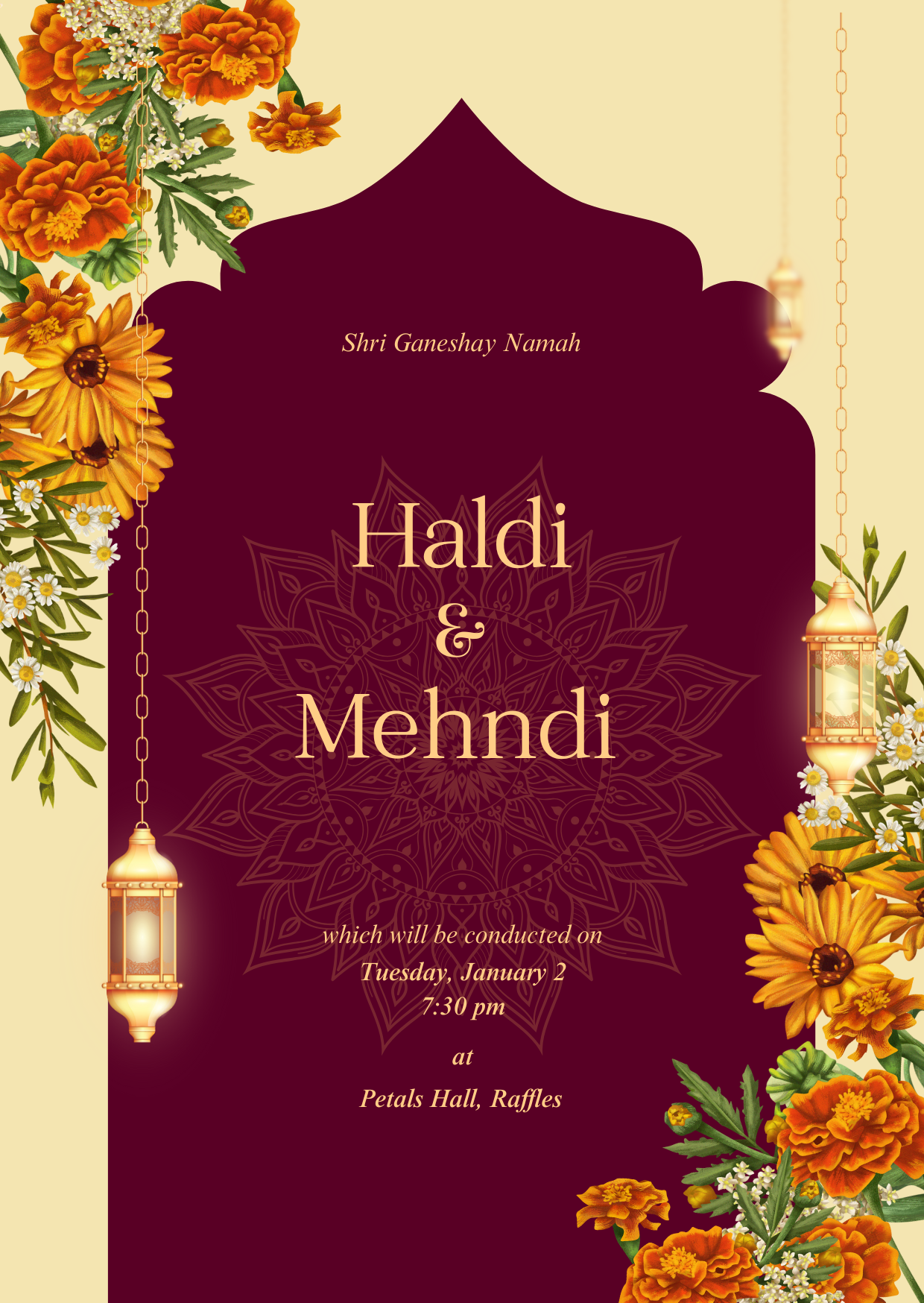 Wedding Invitation - Page 3